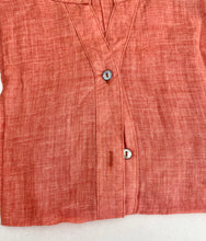 Load image into Gallery viewer, Zoe Linen Shirt - Black, White, Blue Denim, Blush, Clay, Biscuit
