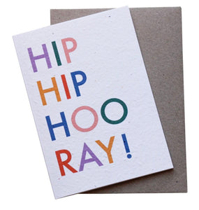 Hello Petal Cards - Hip Hip Hooray