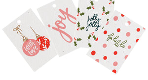 Hello Petal Cards - Holly Jolly Plantable Gift Tags 4