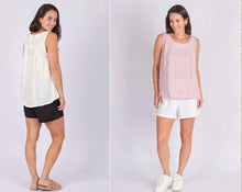 Load image into Gallery viewer, Raine Sleeveless Linen Top
