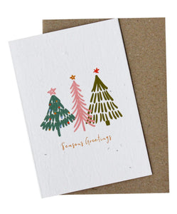 Hello Petal Cards - Seasons Greeting Plantable Cards