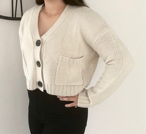 Lilly Button Knit